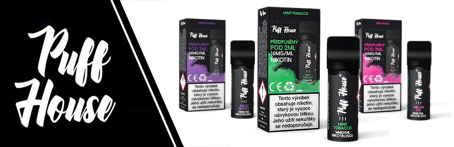 puff house pods banner vaping cz